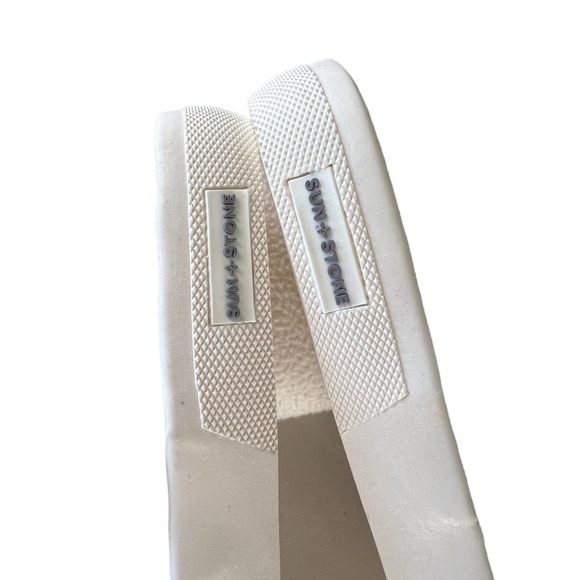 SUN + STONE NAVY BLUE BOYS KIVA SNEAKER Size 5 NWOT - Picture 4 of 7